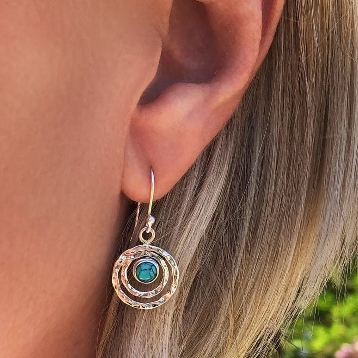Saturn Boho Fülbevalók