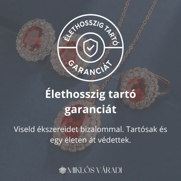 Piros-türkiz fülbevalók