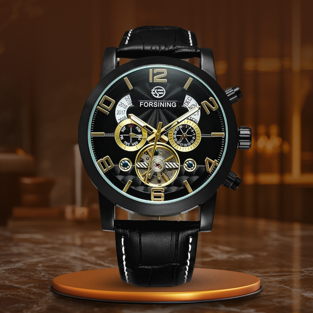 Luxus Tourbillon automata mechanikus óra