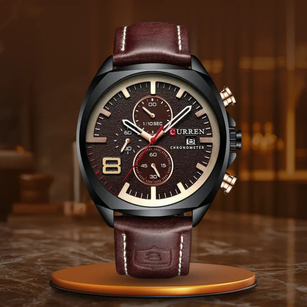 Montre etanche kronográf sport militaire
