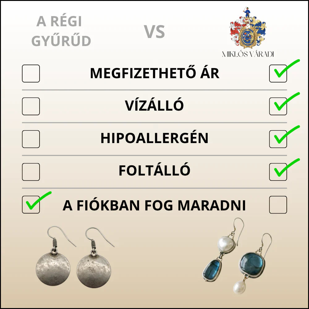 Réz fém karkötő