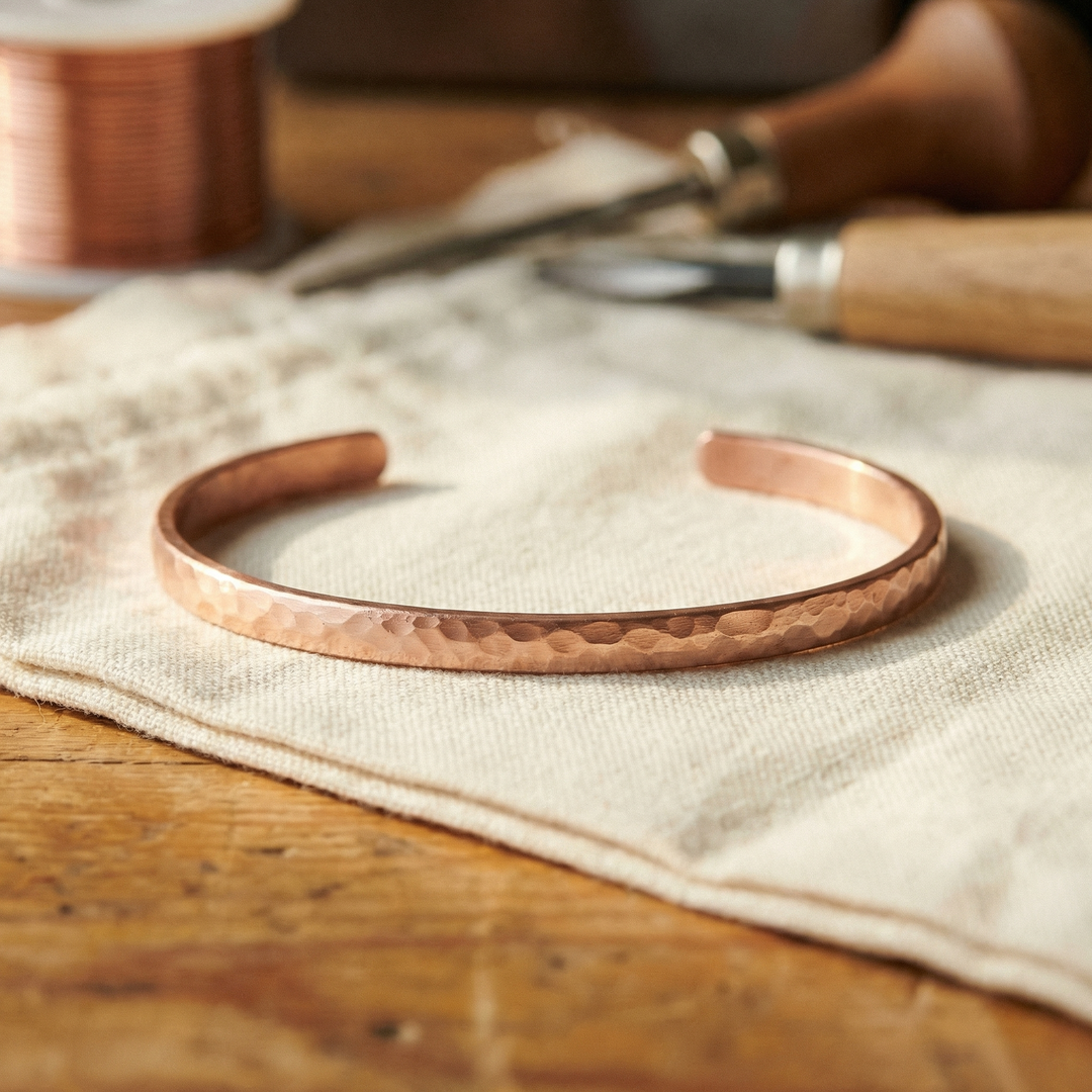 Réz lábgyűrű